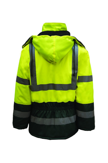Picture of WorkCraft HI VIS REFLECTIVE FREEZER JACKET